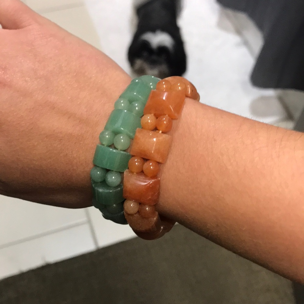 2 bracelets, wear together or separate